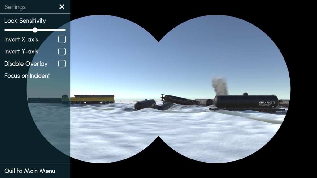 Athena Train Observer Application Simulation 4