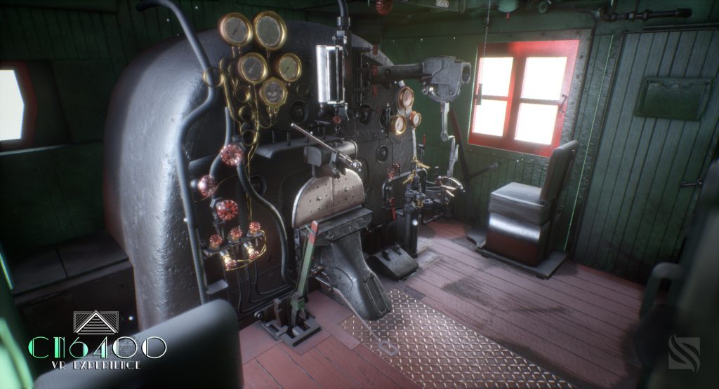 CN6400 Steam Locomotive VR Experience 1